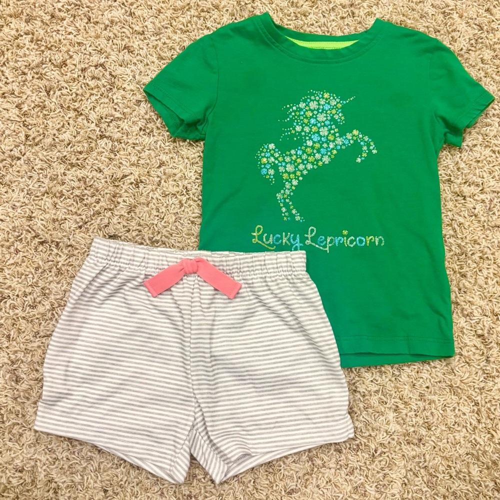 Lucky Lepricorn too and shorts